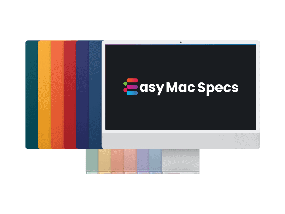 iMac 24 inch M1 2021 colours